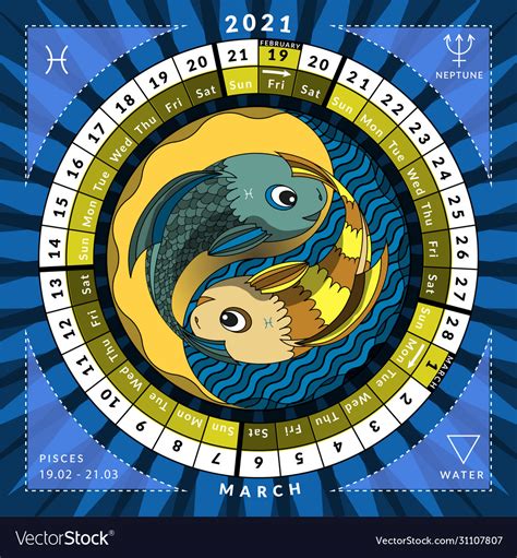 Pisces Calendar